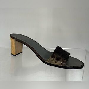 Gucci by Tom Ford Lizard Mules